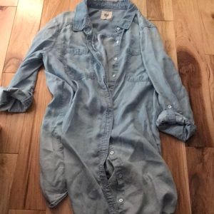 Billabong midi button down sundress